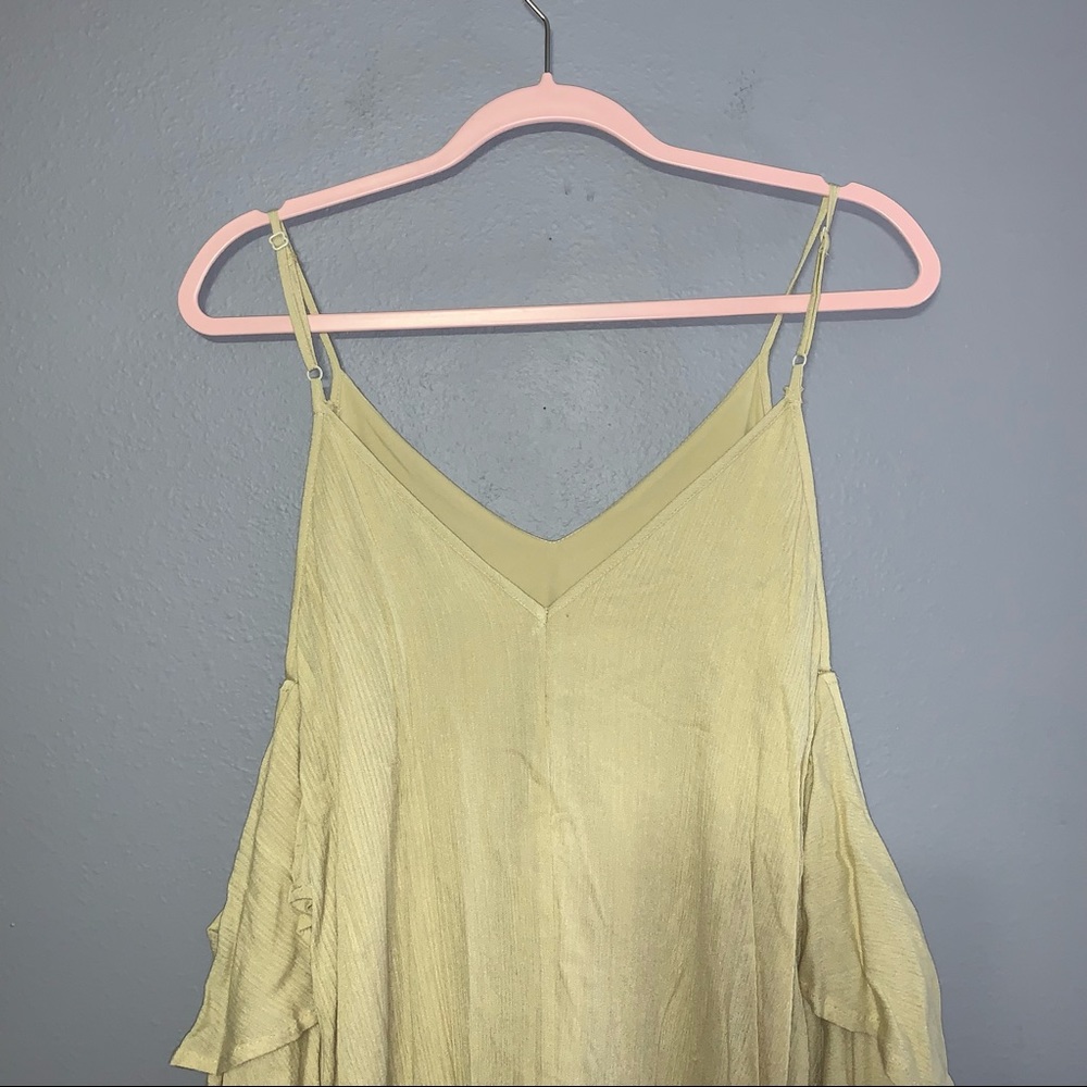 She and Sky Cold Shoulder Layered Sleeve Dress - Picture 7 of 8